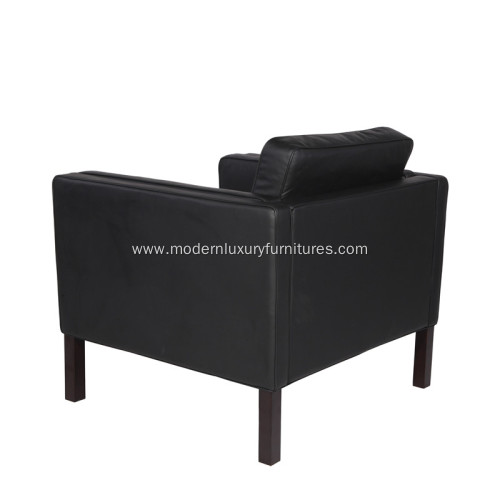 Mogensen Leather Easy chair Replica